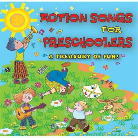 KIMBO EDUCATIONAL Action Songs For Preschoolers Rhythmic Activity Cd KIM9122CD